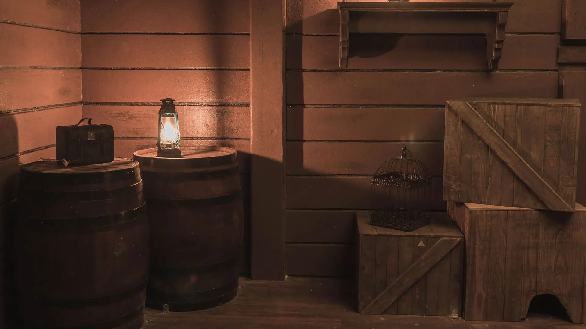 Escape room challenge at Game Over Escape Rooms