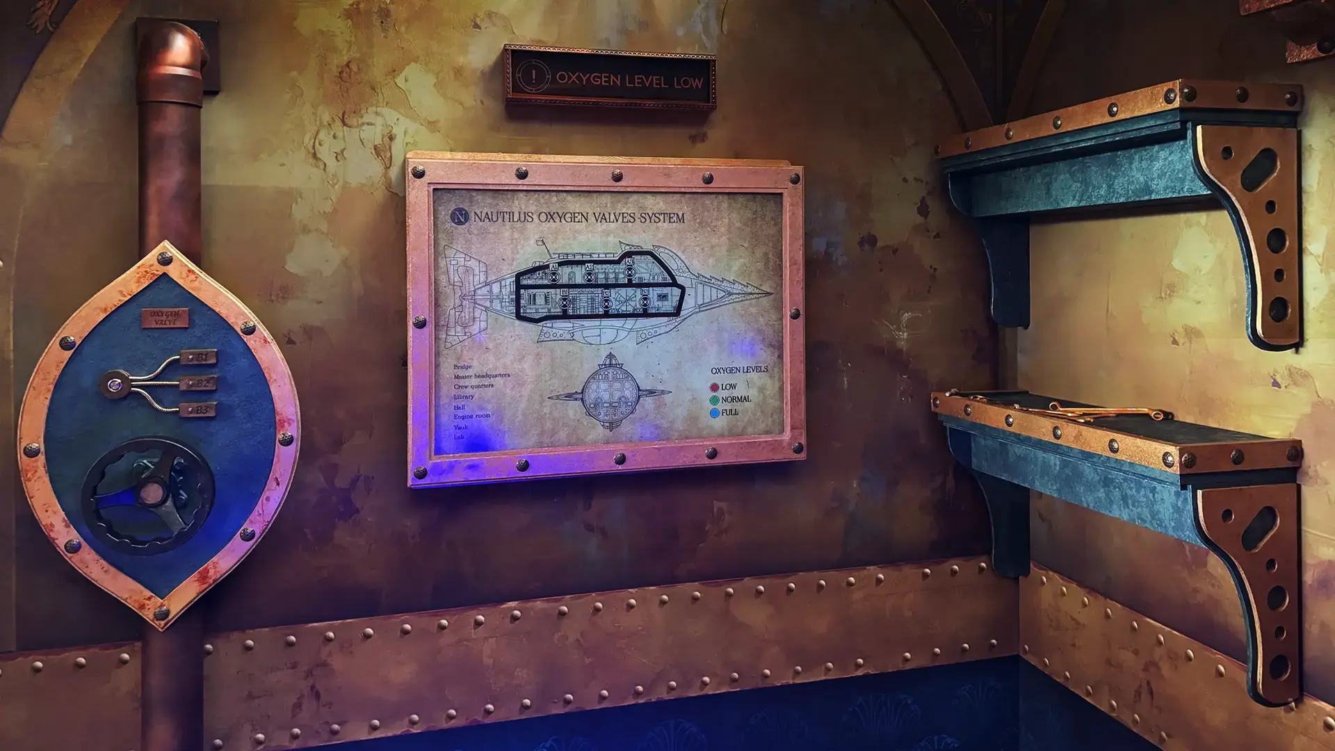 Escape room challenge at Game Over Escape Rooms